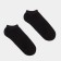 Women's socks shortened Minaku: Premium color black, size 36-37 (23 cm)