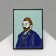 Icon "Art" Van Gogh, colored in ferrous metal