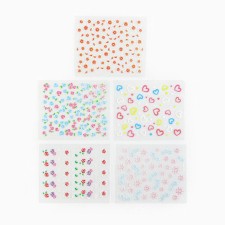 Nail stickers, multi -colored mix