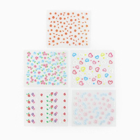 Nail stickers, multi -colored mix