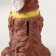 Piggy bank "Dog Tuzik" brown, 21.5 cm