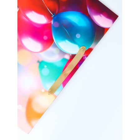Gift Laminated Horizontal Gift "Congratulations", l 40 × 31 × 14 cm-3