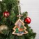 Decor with backlight "Christmas tree with a deer"