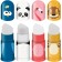 Plastic grinder with Faber-Castell Face Eraser, 1 hole, container, mix