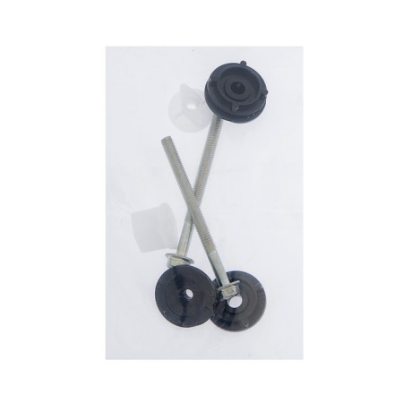 Reinforcement for the flush tanks "Statla" - 2, with lateral eyeliner 1/2 ", two -button, chromium-3