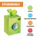 Educational set "Porter Copper. Color wash ", according to Montessori Methods