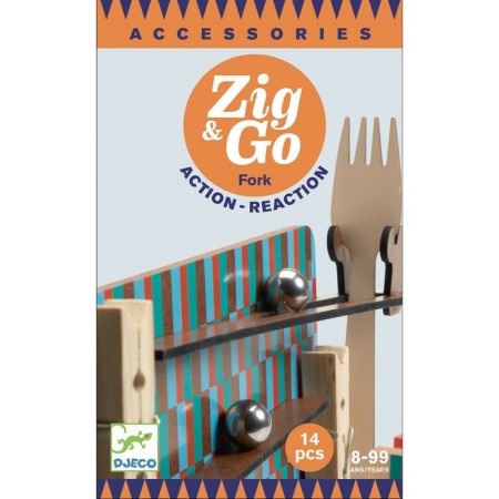 DJeco Zig & Go, additional set, 14 parts