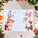 Stickers on the windows "New Year" Penguin, Santa Claus, 65x45 cm