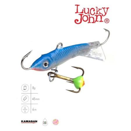 Balancir Lucky John Classic 4.5, equipped, 5 cm