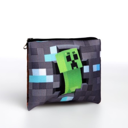 Wormy children's textile "Pixels", 11x9x0.5 cm-5