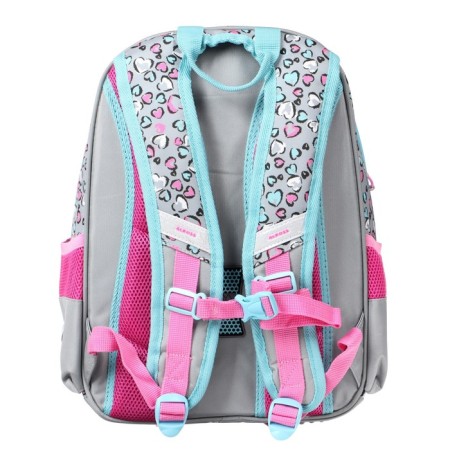 Frame backpack 39 x 29 x 17 cm, Across 230, Blue/Pink ACR22-230-7-4