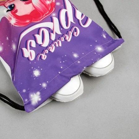 Bag for shoes "The brightest", textiles, size 41x34 cm-3
