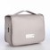 Cosmetic bag classic, 24*10*18, lightning department, hook, gray hook