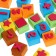 Developing set of "numbers and figures" with stamps, reusable seals