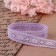 Capricon lace, 22 mm × 10 ± 1 m, lilac color
