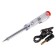 Car probe with a lamp and wire plastic/metal 6/12/24V 140mm