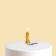 Candle in the cake 18+, gold, 2 x 4.5 cm