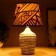Gette table lamp E14 15W white-black 34x20x20cm Risalux