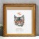 Photo frame plastic 35x35 cm, gold (plastic screen)