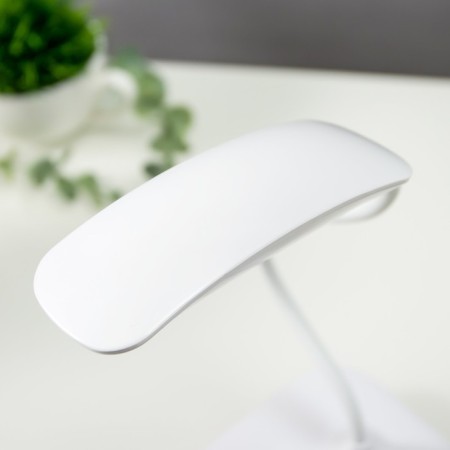 Sensory table lamp 16758/1 LED 2W 6000K USB AKB White 13x10.5x38 cm Risalux-5