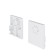 The plugs for the invoice of the Exiley 2 pcs, white