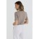 T-shirt with a V-neck, size 42