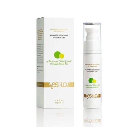 Massage gel for the body "Pineapple and green tea", 50 ml