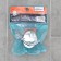 Wall hook, double accoona a11001-2, chromium color