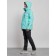 Ski costume female, size 54, turquoise color