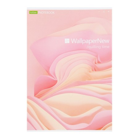 A4 notebook, 48 sheets in the quilling cage, covered cardboard, embossing, block No. 2 (gray sheets), 3v mix-3