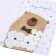 A postcard with a wooden element "Happy Birthday!" Handmade, flowers, butterfly, 14.7x10.5
