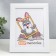 Photo frame plastic 15x21 cm 1081 white