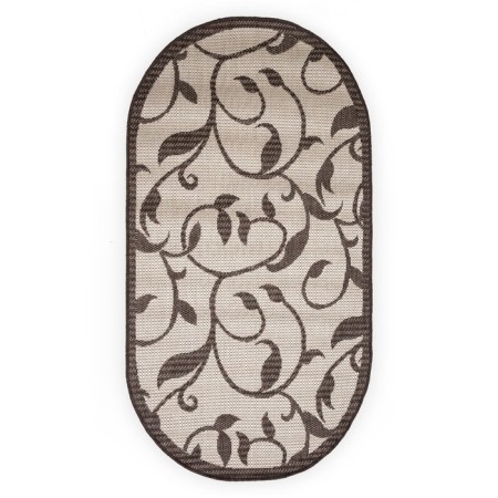 Carpet "Tsinovka", Oval shape, size 80x150 cm