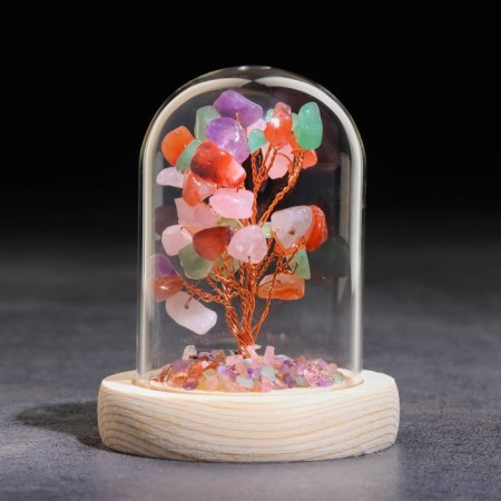 Souvenir in the Dome "Tree of Life. Self -Coarse", natural stone, 10 x 7 cm-2