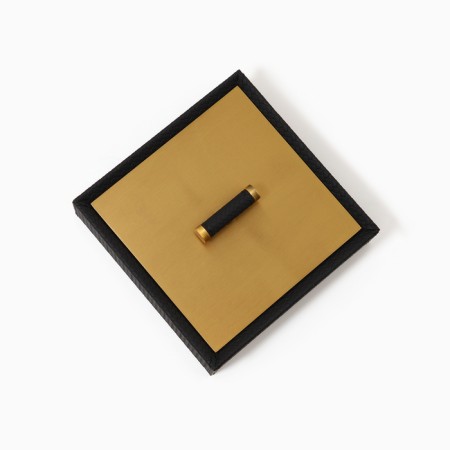 Eco -leather jewelry box, 15.3 x 15.3 cm-5