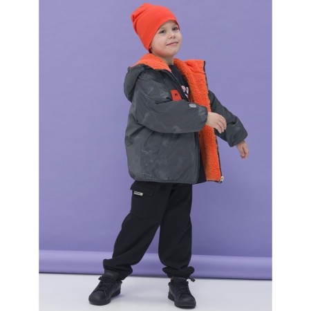 Pants for boys, height 86 cm, black color-8