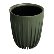 Горшок пластиковый Live-in-green с вкладкой «Сигма», d=24 см, 4.5 л, цвет нефрит