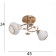 Ayon chandelier 2x40W E27 Gold Model: 2612380