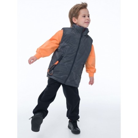 Pants for boys, height 86 cm, black color-7