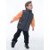 Pants for boys, height 86 cm, black color