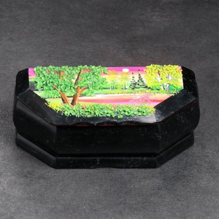 Casket "Summer", 17x7x6, stone baby, coil-3