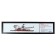 Airline license plate frame, anti -vandal, metal, black