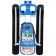 Snow-champion "Timka Sport 4-1", TS4-1/BG, with a back and a seat belt, white/blue color