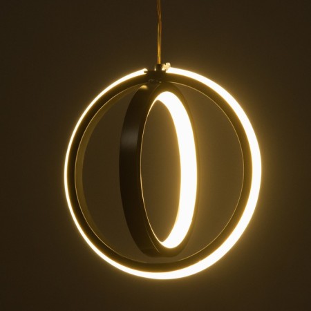 Bra "Ronda" LED 20W 6000k black 17x77 cm-3
