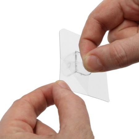 A commander with an adhesive surface of the tundra, 60x60 mm, a single, transparent-10