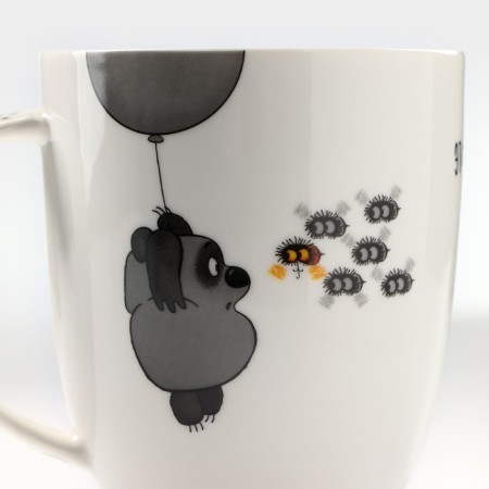 Porcelain mug "Winnie the Pooh", 420 ml-4