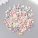 Beads for creativity Plastic "Crystal ring with faces" Pearls 20g 0.4x0.6x0.6 cm 78771