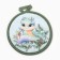 Group Ethel "Cute" 17*17 cm, 100% cotton, sarzha