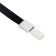 Badge tape, Shirin-10 mm, length-80 cm, with plastic holder, black