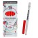 Markker for fabric 2.0 mm KOH-I-NOOR 3203/08, letter length 500 m, red